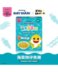 鯊魚寶寶粥xKuohealth 海菜吻仔魚粥(150gx2包)