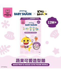 Baby Shark 鯊魚寶寶麵 蔬果可愛造型麵150g