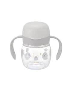 Richell 206020 TLI (灰白色)輕鬆啜飲水杯連手柄200ml