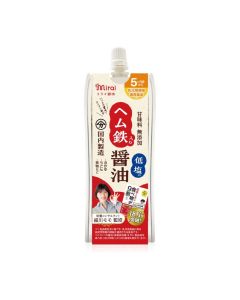 日本Mirai 血紅鐵元素醬油150ml(7m+)