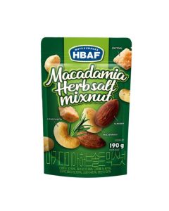 HBAF 香草鹽味夏威夷果仁 & 雜錦果仁 190g