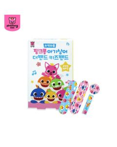 Pinkfong Baby Shark 兒童膠布16片(混合款)