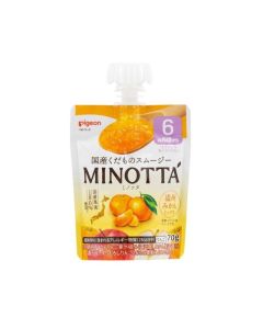 Pigeon Minotta 日本富士蘋果及溫洲柑橘果蓉70g(6m+)