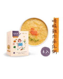 魚鱻森 (順暢雞肉南瓜粥) 寶寶粥600g(150g x4包)