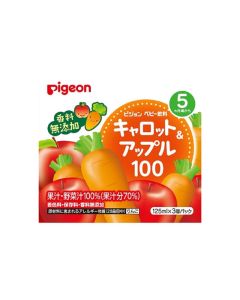 Pigeon 紅蘿蔔蘋果汁(125ml x3pcs)