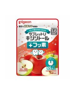 Pigeon 18m+幼兒無糖低敏健齒糖(混合蘋果味)65粒
