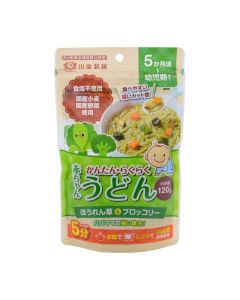 田靡製麵 5m+嬰兒烏冬(菠菜西蘭花)120g