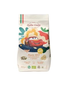 Dalla Costa 反斗車王-卡通意粉(蕃茄菠菜)300g