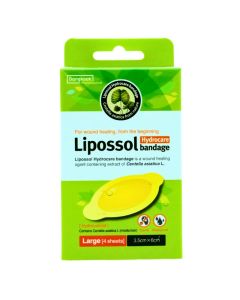 Lipossol 韓國無菌防水水凝膠防疤膠膜 (人工皮) 4片