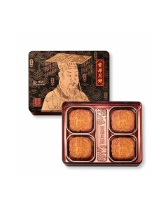 (券)奇華K1 雙黃金黃蓮蓉月餅4個裝