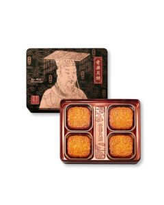 (券)奇華K2 雙黃純白蓮蓉月餅4個裝