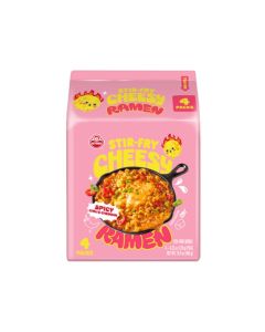 不倒翁 辣車打芝士撈麵 120g (4包裝)