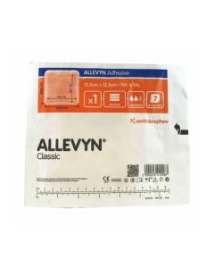 Smith&Nephew黏性海綿敷料Allevyn Adhesive12.5cm x 12.5cm