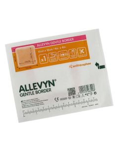 Smith & Nephew 有邊矽膠底黏性海綿敷料 10cm x 10cm