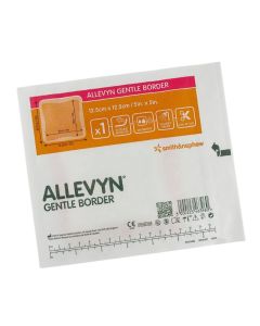 Smith & Nephew 有邊矽膠底黏性海綿敷料12.5cm x 12.5cm