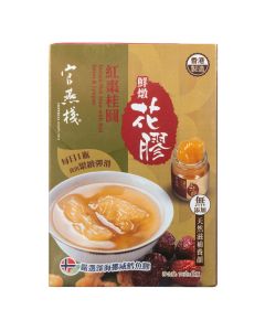 官燕棧 紅棗桂圓鮮燉花膠 (70gx6)