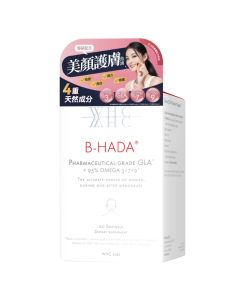WHC B-HADA 白月光 四重Omega養顏魚油 調節內分泌 護膚養髮去痘美白 60粒裝