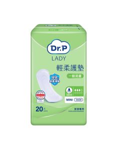 Dr. P Lady (一般流量24cm) 輕柔護墊20片裝